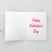 xoxoバレンタインカード シーズンカード (内部)