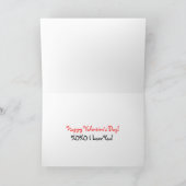 XOXOバレンタインキャンディ シーズンカード (内部)