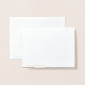 XOXOバレンタインデーの写真 箔カード (裏面封筒付き)