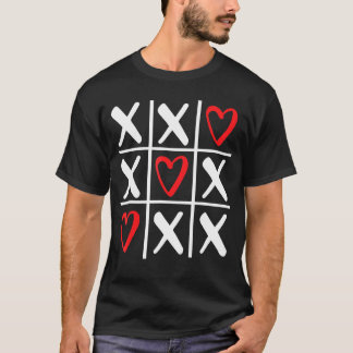 XoxoバレンタインデーハートXoラブバレンタインデー Tシャツ
