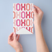 XOXOバレンタインデーパーティーデコールバンティングバナー チラシ (ハンドル)