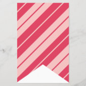 XOXOバレンタインデーパーティーデコールバンティングバナー チラシ (裏面)