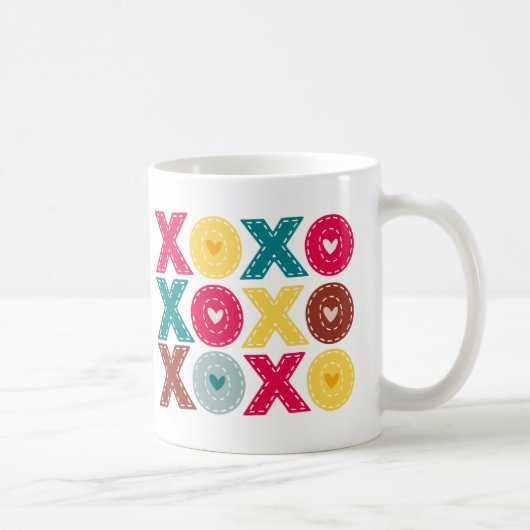 XOXOバレンタインデー コーヒーマグカップ (右)