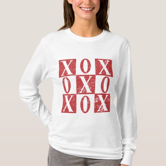 XOXOバレンタインデー Tシャツ (正面)