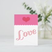 XOXOバレンタインパーティーフラグバンティンバナー03 シーズンポストカード (スタンド正面)