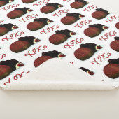 XOXOバレンタインボンボンとダークチョコレート シェルパブランケット (3/4)