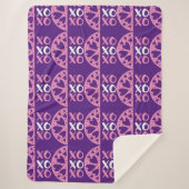 XOXOバレンタイン シェルパブランケット (正面)