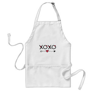 XOXOバレンタイン スタンダードエプロン