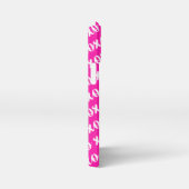 XOXOパターンピンクの電話ケース iPhoneケース (右側面)