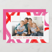 XOXOピンクレッドハグとキスバレンタイン (正面/裏面)