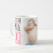 XOXOフォトコラージュ コーヒーマグカップ (正面左)