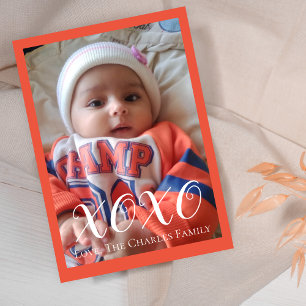 XOXOフォトバレンタインデーのカード シーズンカード