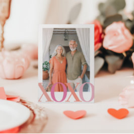 XOXOフォトモダンバレンタイン シーズンカード