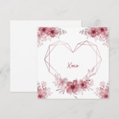 xoxoフローラカード (正面/裏面)