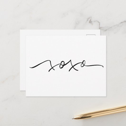 XOXOポストカード ポストカード (正面/裏面インサイチュ)