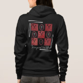 XOXOヨハネ3:16オリジナルの愛の手紙 パーカ (裏面)