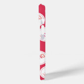 XOXOラブキススキャロップドットバレンタインデー Case-Mate iPhoneケース (裏面 / 左)