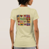 XOXOラブモザイクアートシャツ Tシャツ (裏面)