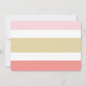 XOXOラブ&キスバレンタインデーパーティー招待状 招待状 (裏面)