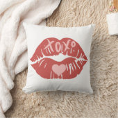 XOXOリップバレンタインデー クッション (ブランケット)