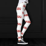 XOXOレッドグリッター | Glam Brushstroke Hugとキス レギンス<br><div class="desc">金カジュアルフェイク属の赤グリッターきらめくレタリングでハンドレファンキーターターブラシ書「XOXO」のハグとキスのワーダート。タイポグラフィデザインは、ユニークなモダンテーマのためのバックグラウン無地のドの上で優素晴らししく対比されたシックなスクリプエレガントトを備えている。カラーとパーソナルスタイルの完璧をポップ・アートの追加するこの混合媒体グラデーション。#abstractartカスタマイズやその他の色については、JustFharryn @ Zazzle.comまたはデザイ連絡ザc/o fharryn@yahoo.com #bohochic #zazzlemadeを参照して下さい</div>