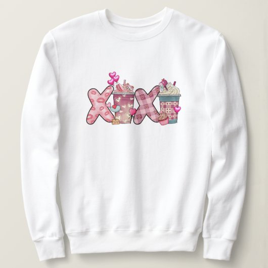 XOXOヴァレンティンズデイスウェットシャツ スウェットシャツ (デザイン正面)