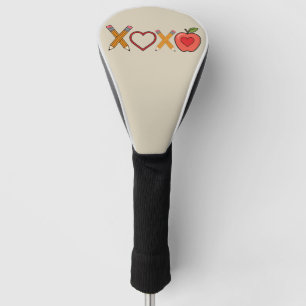 XOXO先生バレンタインデーペンシルとアップル ゴルフヘッドカバー