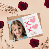 XOXO写真教室バレンタインデー ノートカード