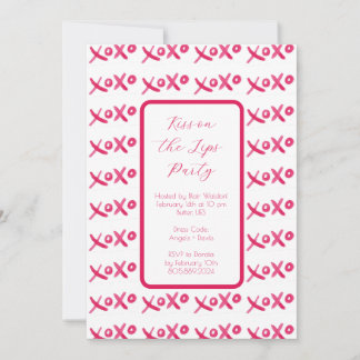 XOXO手招色彩の鮮やか待 招待状