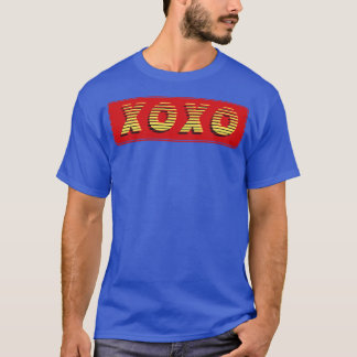 XOXO文字 Tシャツ