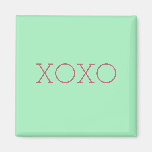 XOXO磁石 マグネット (正面)