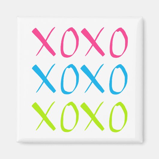 XOXO磁石 マグネット (正面)