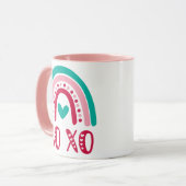 XOXO虹 マグカップ (正面左)
