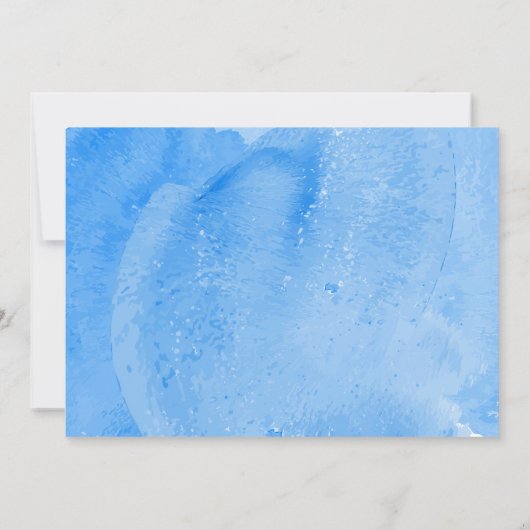 XOXO誕生発表 案内状 (裏面)