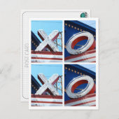 XOXO -お尻ハグとキスはがき ポストカード (正面/裏面)