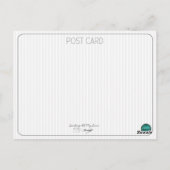 XOXO -お尻ハグとキスはがき ポストカード (裏面)