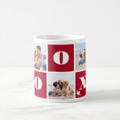 XOXO はっきりした 5写真モダンハッピーバレンタインデー コーヒーマグカップ (中央)