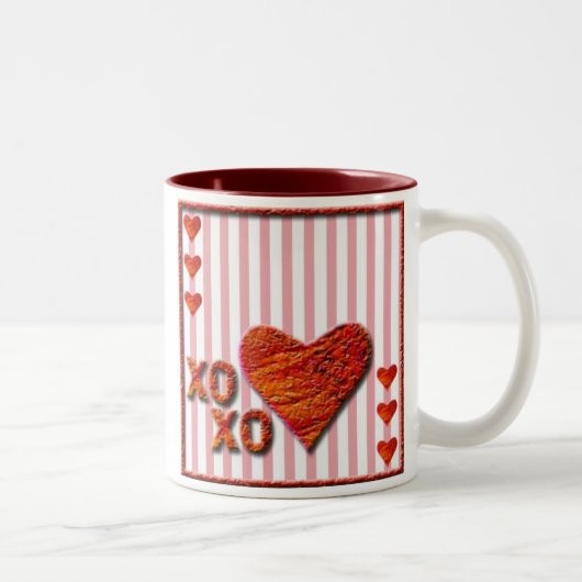 XOXO ツートーンマグカップ (右)