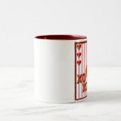 XOXO ツートーンマグカップ (中央)