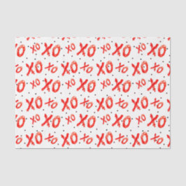 XOXO (デザイン48 赤シリーズ) 薄葉紙