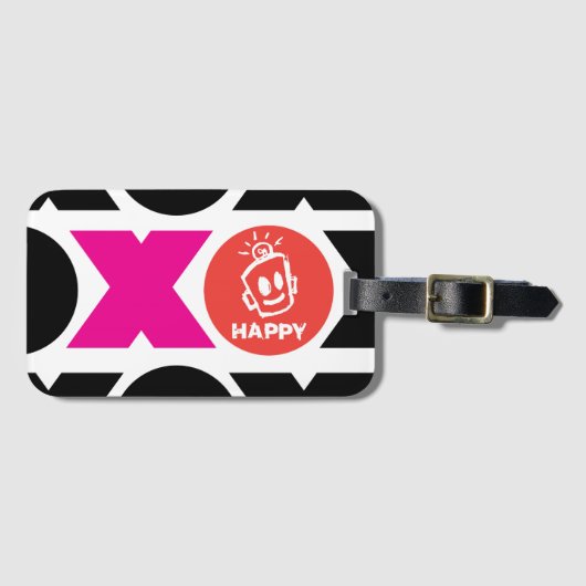 XOXO トラベルタグ ラゲッジタグ (正面横)