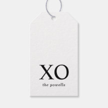XOXO ハグ＆キス シンプル ブラック＆ホワイト