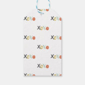 「XOXO」ハッピーバレンタインデー ギフトタグ (裏面)