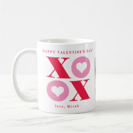 Xoxo ハート ハッピー バレンタインデー ツー フォト コーヒー コーヒーマグカップ