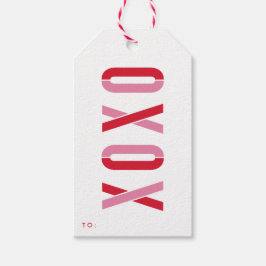 XOXO | ホリデーギフトタグ ギフトタグセット ギフトタグ