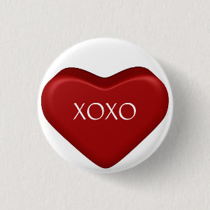 XOXO 缶バッジ