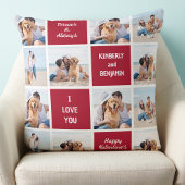XOXO 12はっきりしたフォトコラージェモダンレンティネス クッション