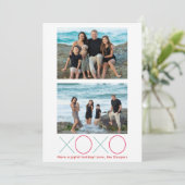 XOXO 2枚の写モダン真ミニマル シーズンカード (スタンド正面)