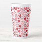 XOXO & Always Be Mine  カフェラテマグ (正面)