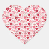 XOXO & Always Be Mine  ハートシール (正面)